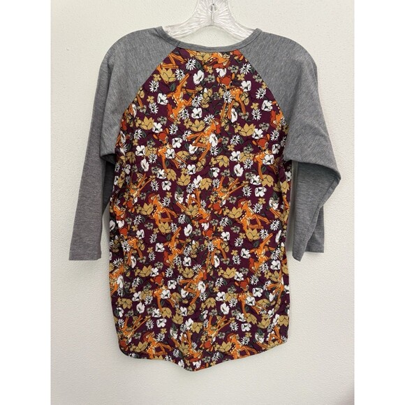 LuLaRoe Randy Women's 3/4 Sleeve Disney Bambi NWOT Size Medium - Picture 6 of 8